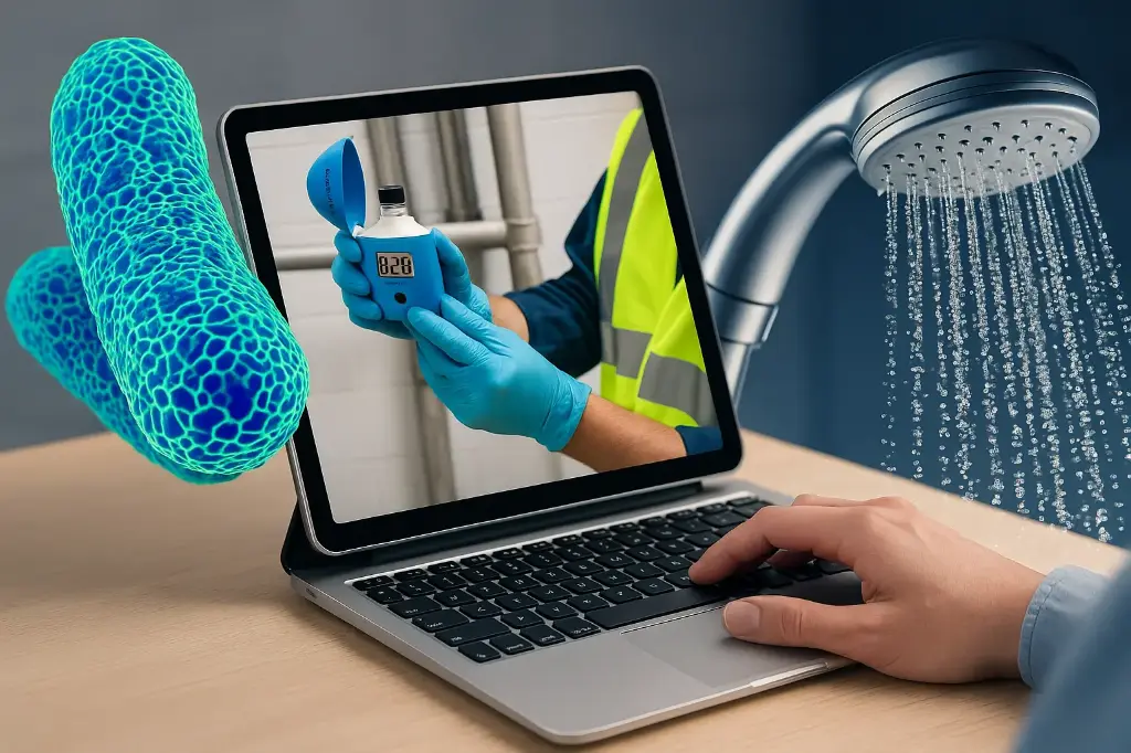 Acceso al curso de Legionella para instalaciones de agua sanitaria (Operaciones menores RD487/2022)